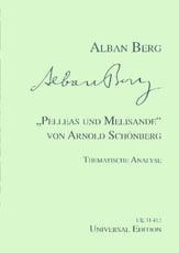 Pelleas Und Melisande-Analysis book cover